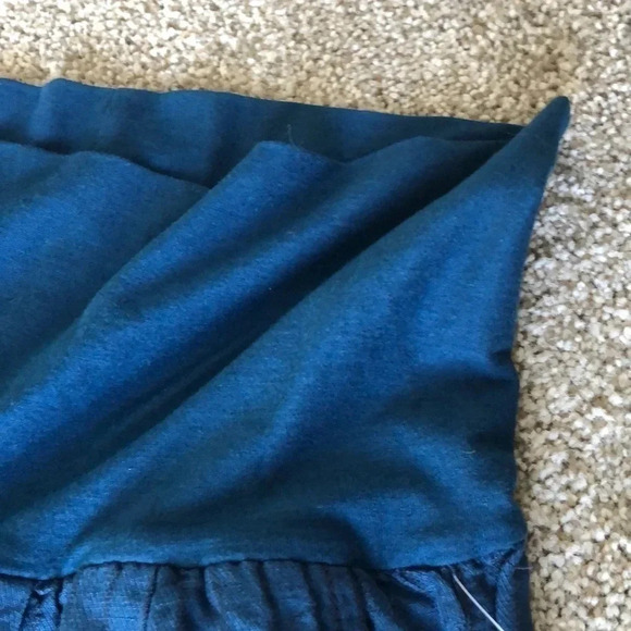 Anthro HEI HEI turquoise blue pants XS New with Tags - Picture 4 of 9